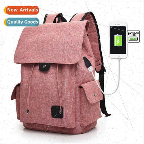 New USB charging men women outdoor leisure canvas large trav