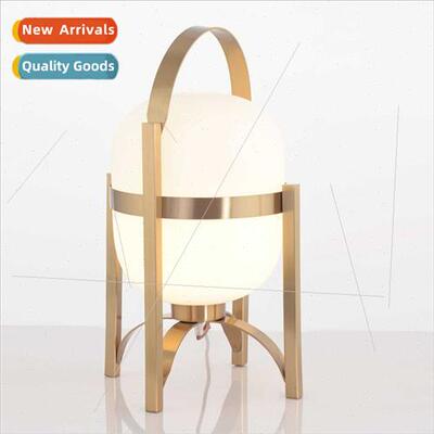 Creative table lamp personalized decorative handheld basket