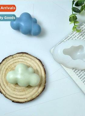 DIY Cloud licone Mould Aroma Plaster Candle Mould Handmade S