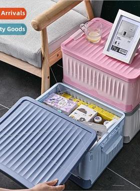 Folding Car Storage Box Clothes Toys Snacks Organizer Foldin