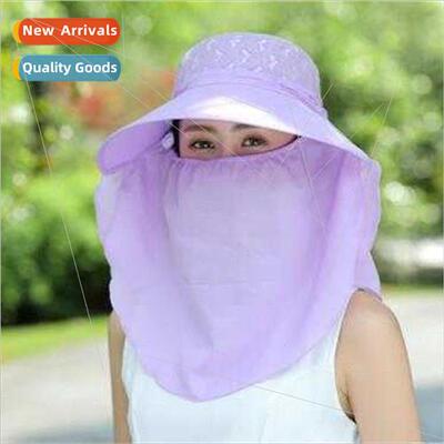 Sunscreen cap female spring summer cycling hundred wh sun ha