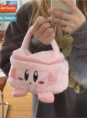 Cute cartoon plush makeup bag storage bag girl heart large c