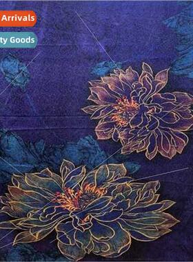 new four warp twisted o Xiang Yunyao Chinese silk scarf fema