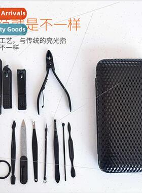 Frosted Nail Clipper Set Blackened Craft Nail Clippers Twelv
