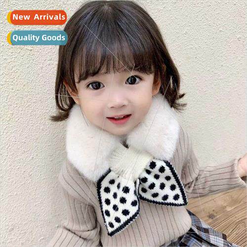 New children imation otter rabb hair scarf Korean flow fall