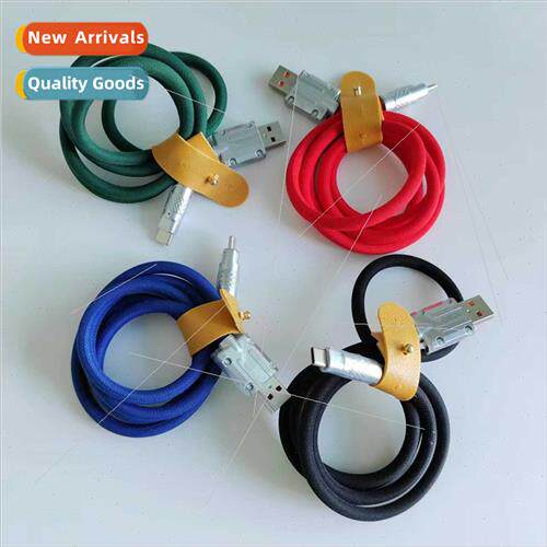 Nylon braided machine passenger cable super fast charging ce