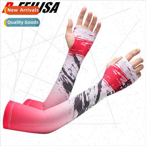 Summer sunscreen men women couples  ice sleeve breathable sw