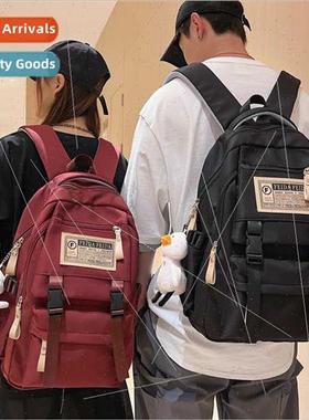 Shoulder bag male large-capacy simple versatile travel backp