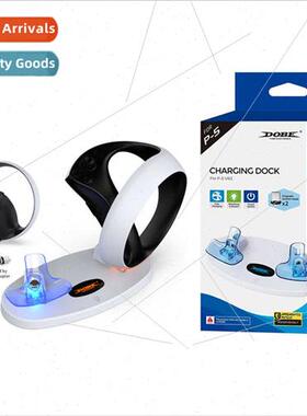 PS VR2 Gamepad Magnetic Charging Dock PS VR2 LED ghts Grip D