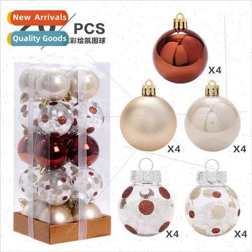 New Products Christmas Decoration 5cm/20pcs Painted Christma
