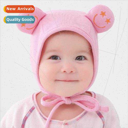 Baby hat fall thin cotton cute bear ears men women baby ear