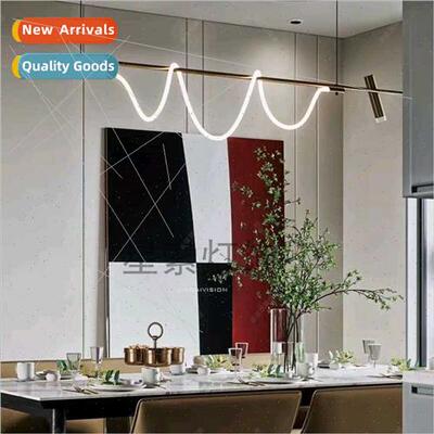 -modern art design musical note pendant lamp simple Scandina