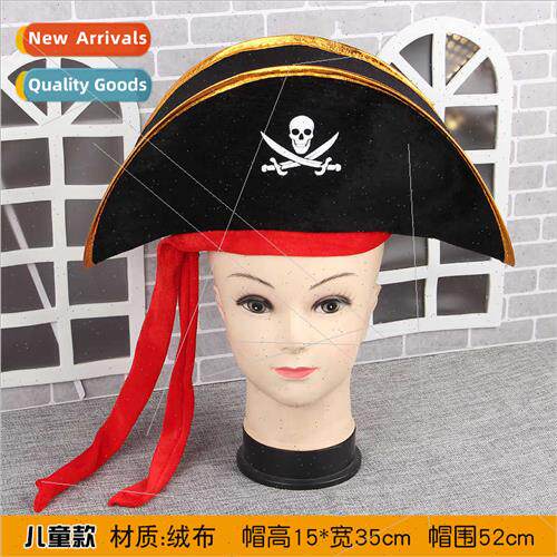 Halloween permance props masquerade headdress hat pirate cap