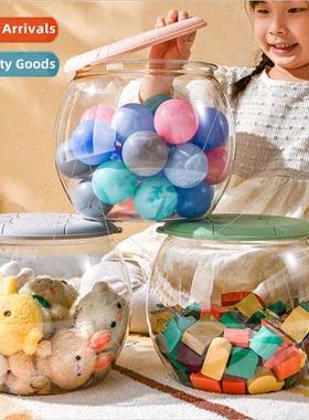 Toy storage box children stool organizer box toys clothes la