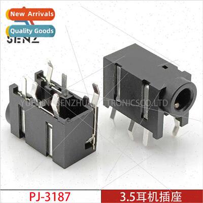 3.5mm headphone socket PJ-3187 computer TV bluetooth headset
