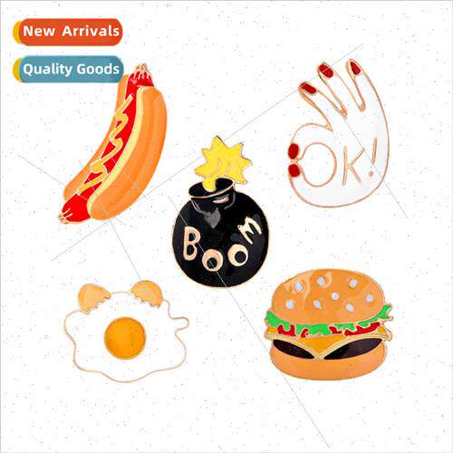 Europe Uned States new brooch creative cartoon cute brooch h