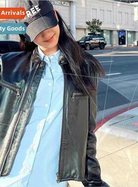 Retro wide curved brim baseball cap female spring fall leisu