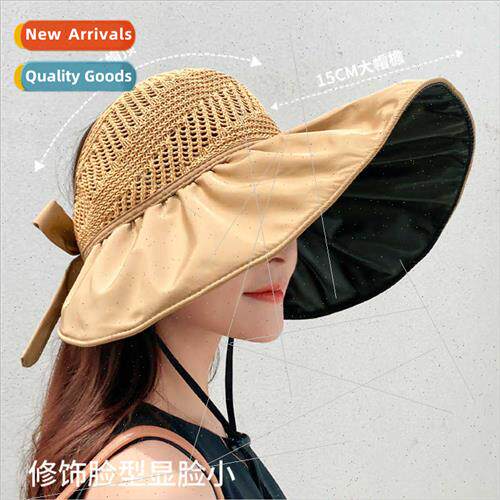 Hat female summer Japan UV sun hat anti-ultraviolet vinyl ho