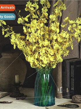 Rustic simulation dancing orchid flower vase desktop ornamen