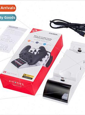 Swch OLED grip cradle charger j-con grip 6-in-1 genie ball c