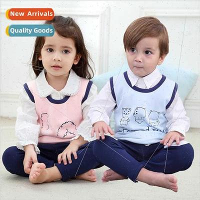 2022 fall winter new padded undershirt children infant baby