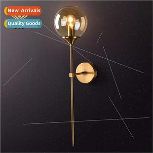 Scandinavian simple living room bedroom wall lamp bedside st