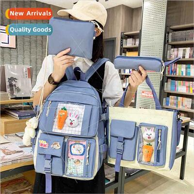 New four-piece ins large-capacy junior high students schoolb