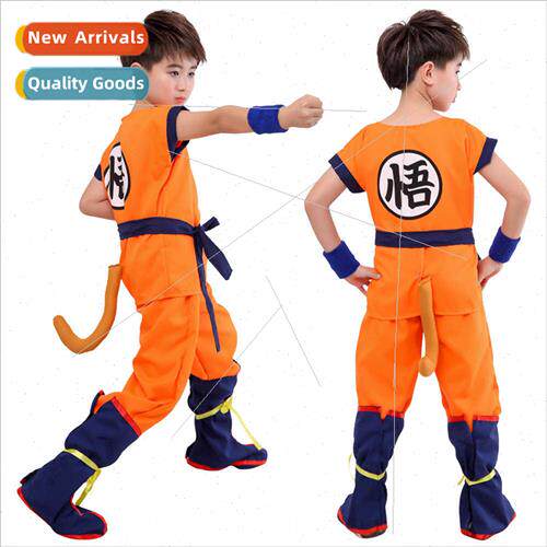 Monkey King cosplay costumes Christmas clothes children perm