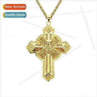 Hop Cross Rock New Pendant Hip Diamond Eur Necklace