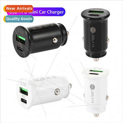 15W 3.1A car charger car charger PD+USB dual port car phone