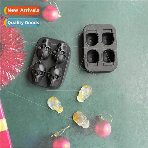 Skull Head Ice Grid 502 Chocolate Biscu Mold Cake Mold Ice C