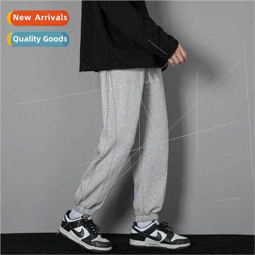 Sweatpants leggings men spring fall three-dimensional waist