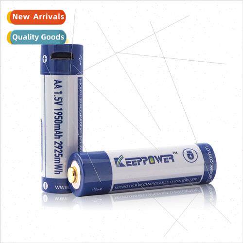 2pcs al Keeppower P1450U1 AA Micro USB 14500 battery