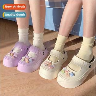 outside wear beach Summer slippers EVA sandals ugly fashion