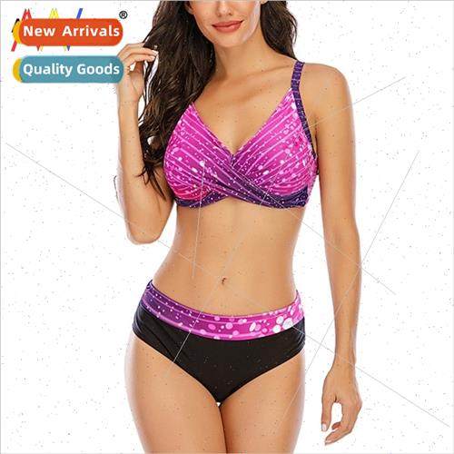 woman Swimwear fat ladies Women plus size Swimsu Bikini 03