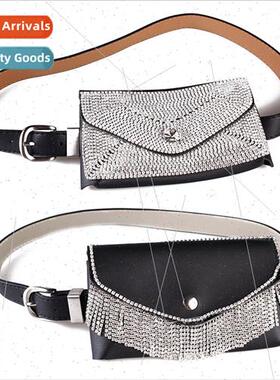 bling diamond encrusted fanny pack belt women elegant rhines