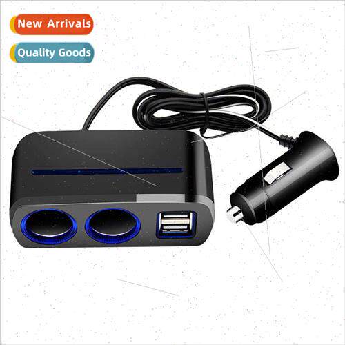 Auto Accessories 2-Hole Dual USB Car Charger 80W 3A One-in-t