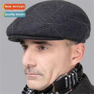 cap men ward winter elderl warm tweed aged Autumn middle