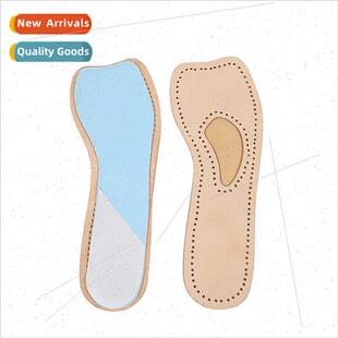 Women cowhide seven-point cushion high-heeled shoes anti-sli