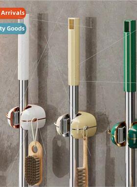 mop clip hook bathroom wall hanging adhesive bathroom mop cl