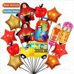 Back to school season balloon welcome back to school theme a