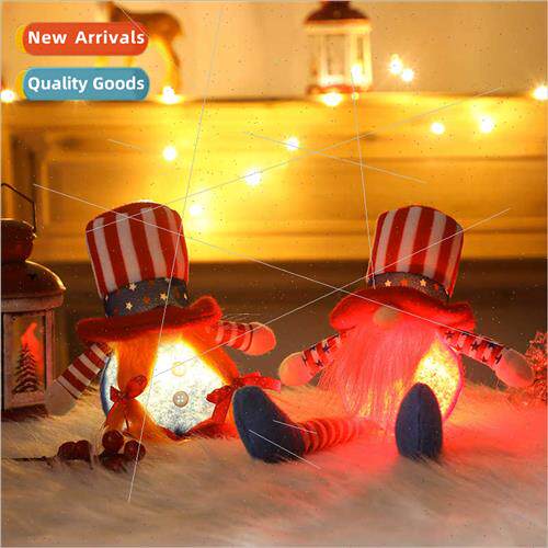 New ornaments wh lights high hat long legs American Independ
