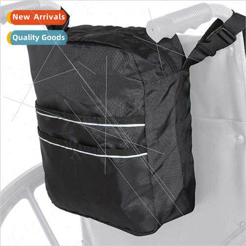 Outdoor Electric Wheelchair Backrest Organizer Sundries Stor