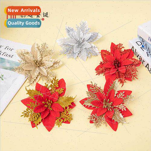 Christmas Glter Christmas Flowers Faux Flowers Christmas Wre
