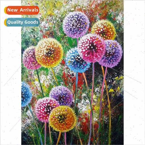 New hand-applied full diamond living room small plant decora