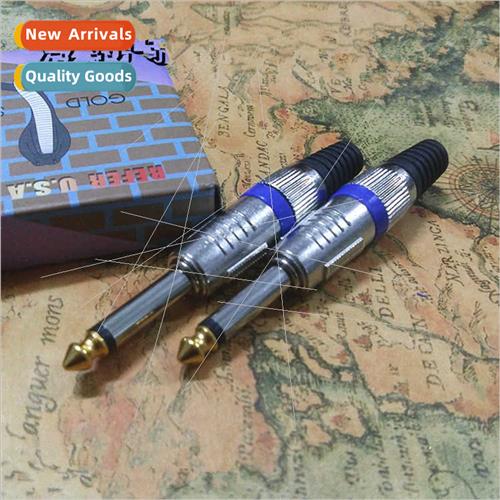 6.5 Mono Weld Head Mic Plugs 6.35 Mono Mixer Plugs Welded Go