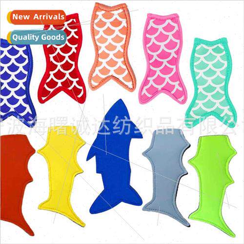 Children Neoprene Popsicle Cover Mermaid Shark Ice Cream Sle