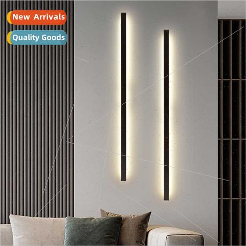 Modern minimalist creative bedside line wall lamp northern b