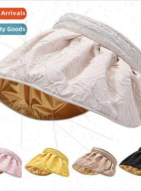 Summer new ladies shell cap female big head circumference ho