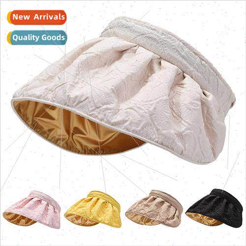 Summer new ladies shell cap female big head circumference ho